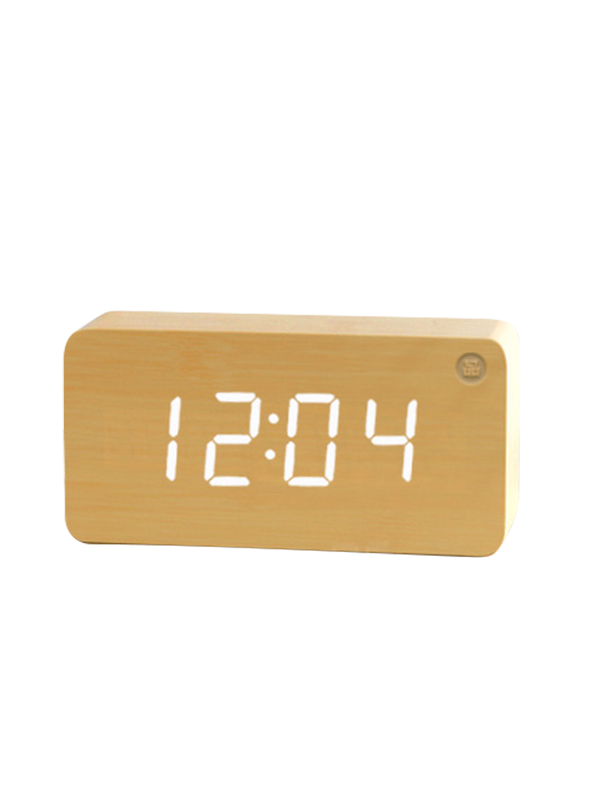 Bamboo Alarm Clock